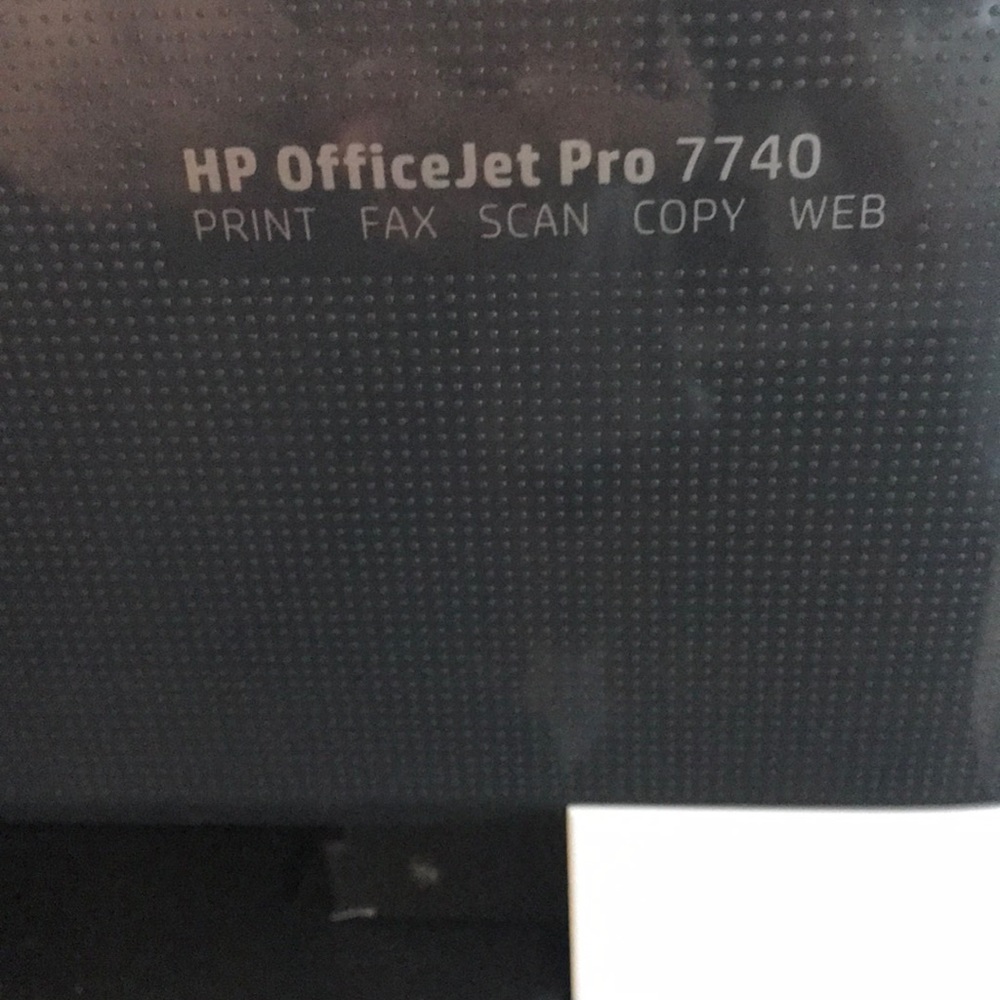 HP officeJet Pro 7740